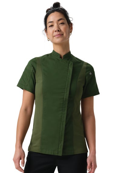 COAT-ESS-WOMEN-SPRINGFLD-S/S /MILITARY GREEN/M
