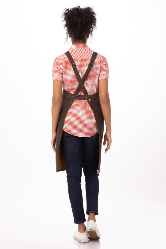 Galveston Cross-Back Bib Apron