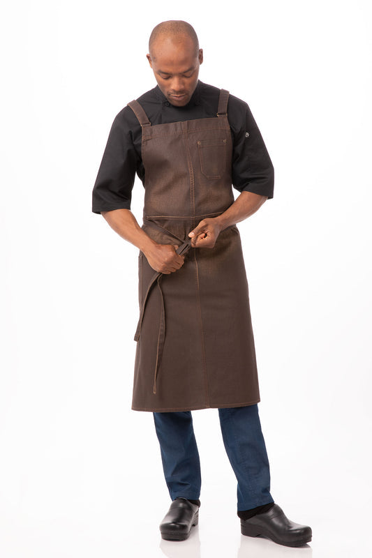 Galveston Cross-Back Bib Apron