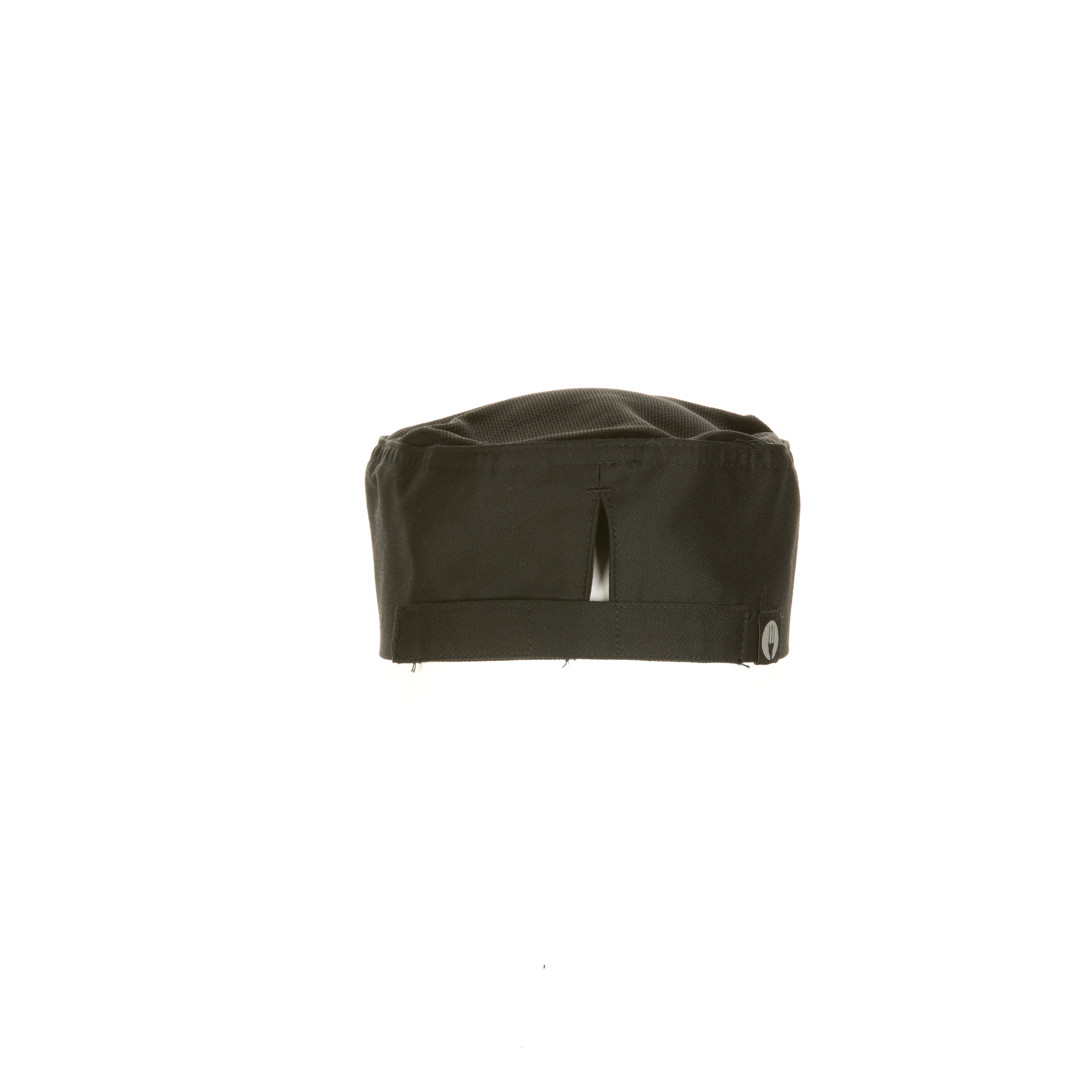 Black Cool Vent Chef Beanie