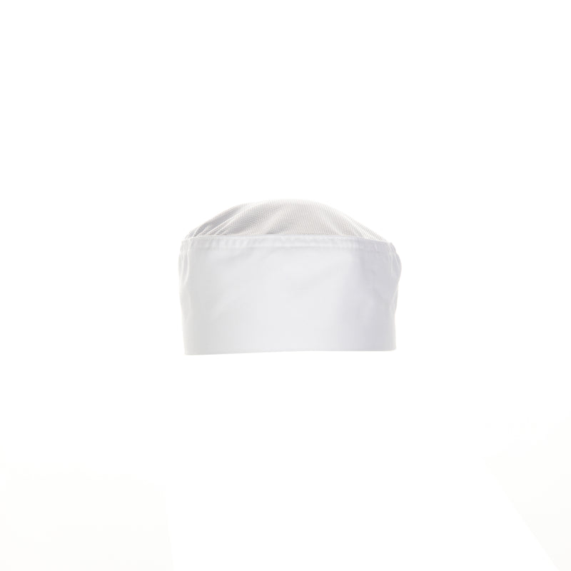 White Cool Vent????? Chef Beanie