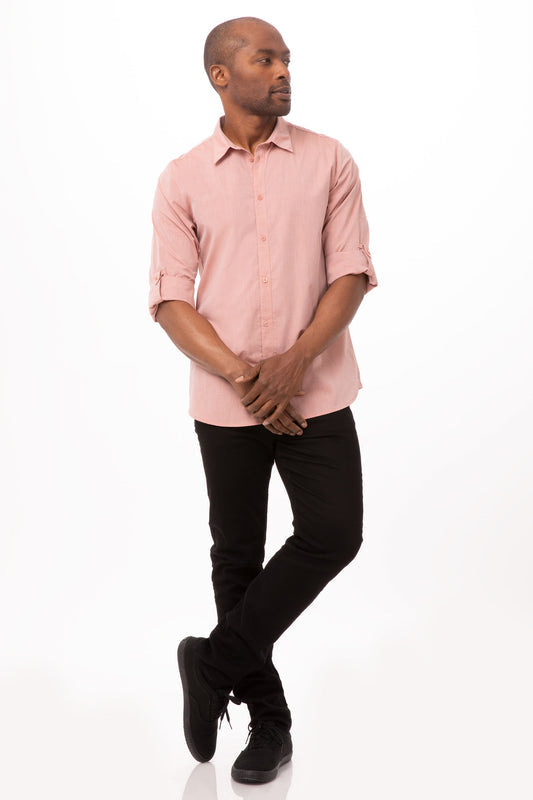 Modern Chambray Dress Shirt