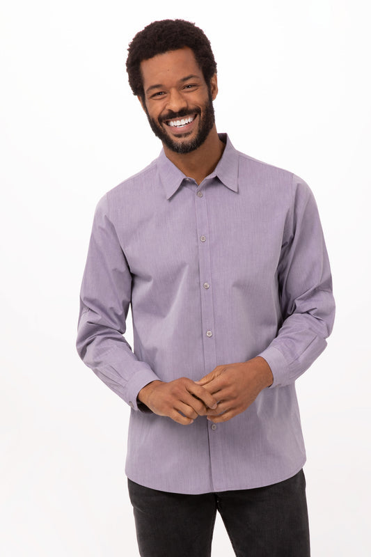 Modern Chambray Dress Shirt