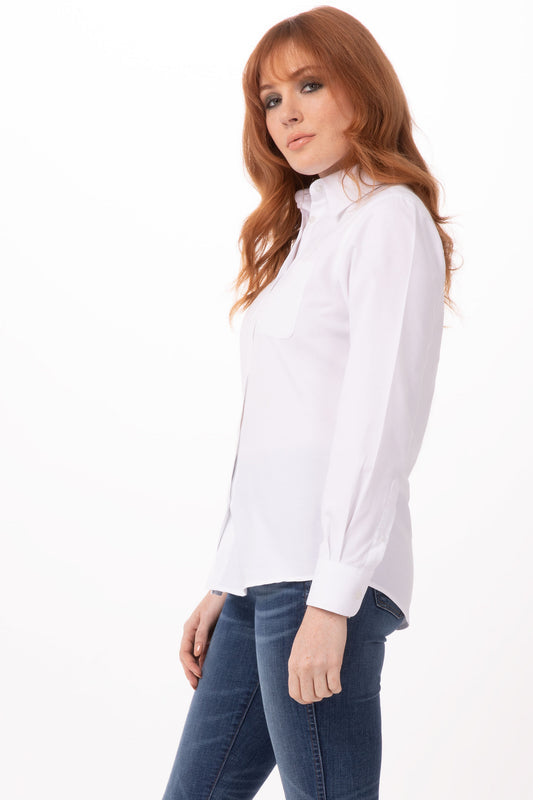 Gingham Females Checkers Dress Shirt